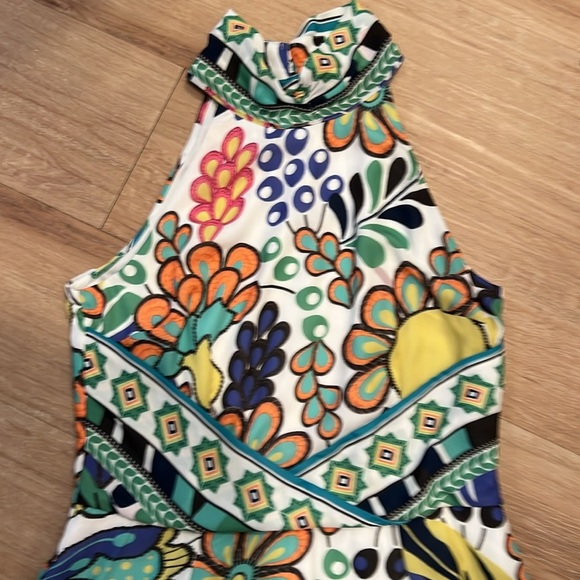 WAYWARD FANCIES Floral print crepe halter style dress Size 8/M - Picture 7 of 16